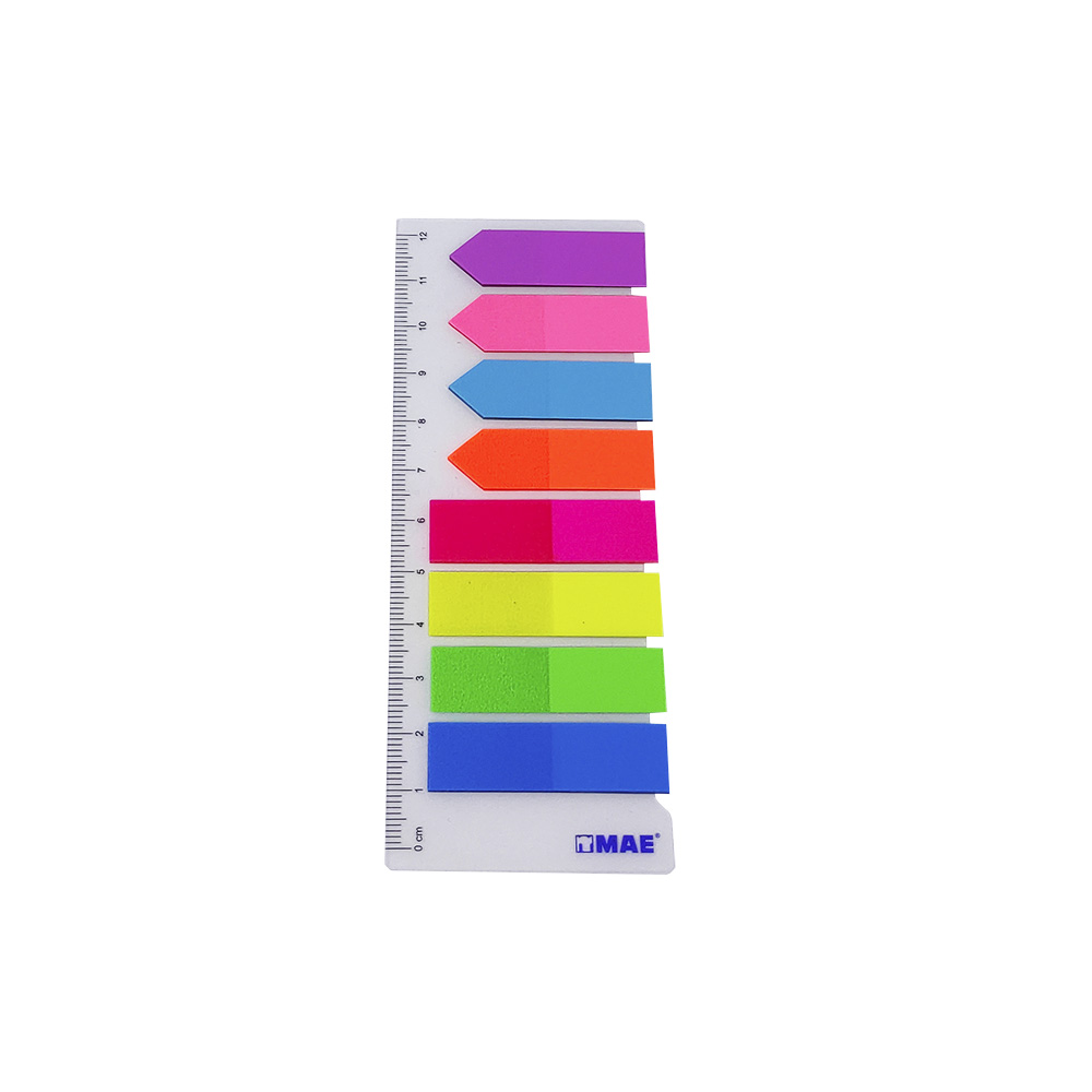 NOTAS DE INDICE MAE 21346 8 COLORES FLECHA Y RECTANGULAR - Image 2