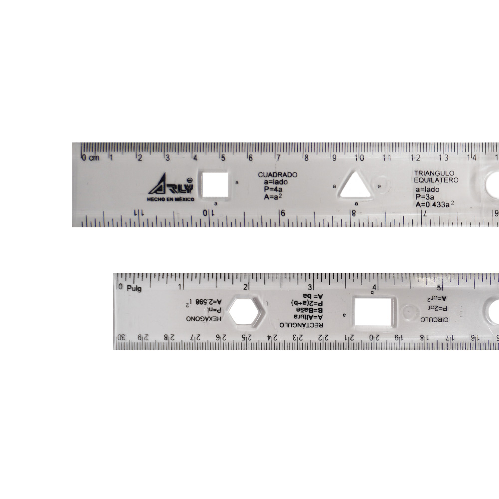 REGLA PLASTICA ARLY 4027 30 CENTIMETROS - Image 2