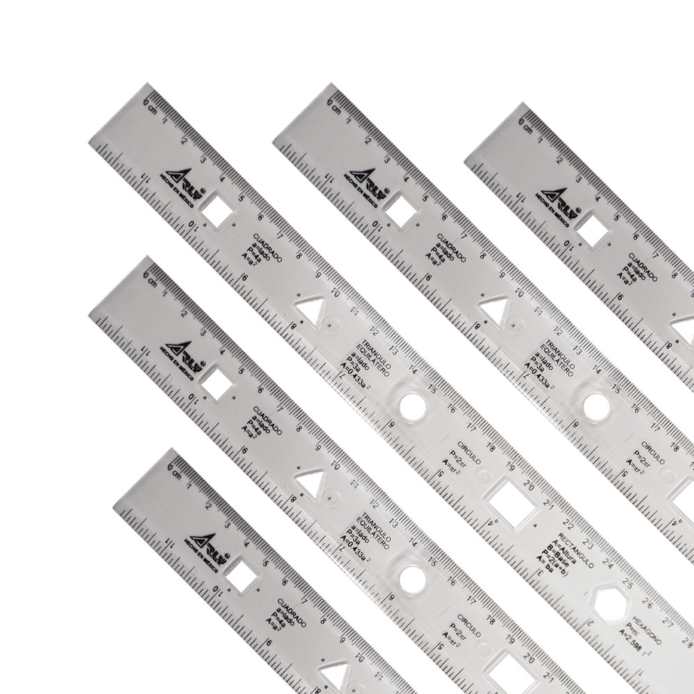 REGLA PLASTICA ARLY 4027 30 CENTIMETROS - Image 3