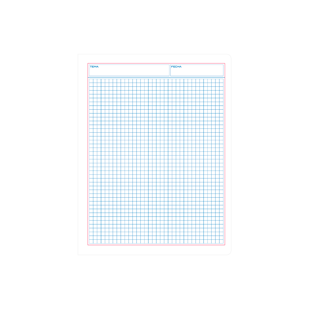 CUADERNO PROFESIONAL ESTRELLA STAR KID 0459 CUADRO 5 MILIMETROS ESPIRAL 100 HOJAS - Image 2