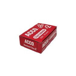 CLIP ESTANDAR ACCO P1660 PAQUETE CON 100 PIEZAS NUMERO 2