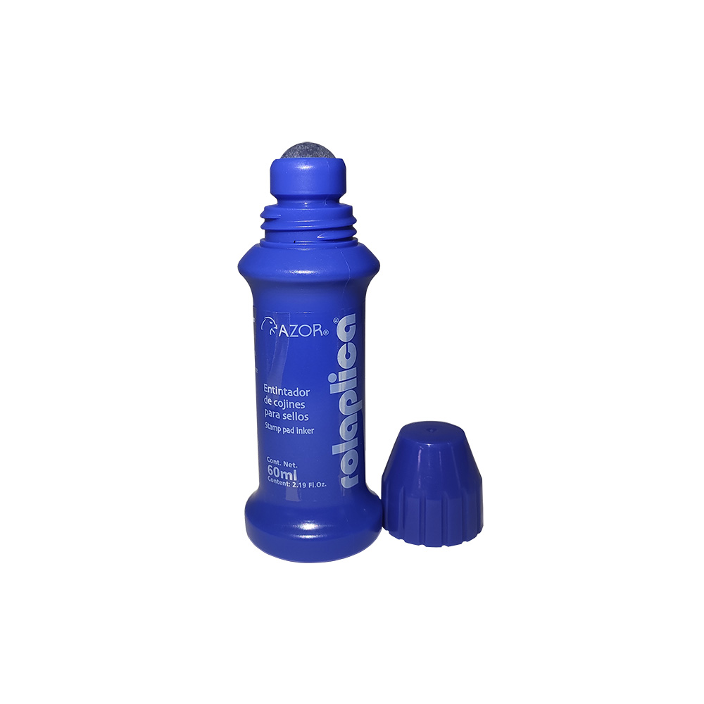 TINTA PARA SELLO AZOR ROLAPLICA AZUL 60 MILIMETROS - Image 3