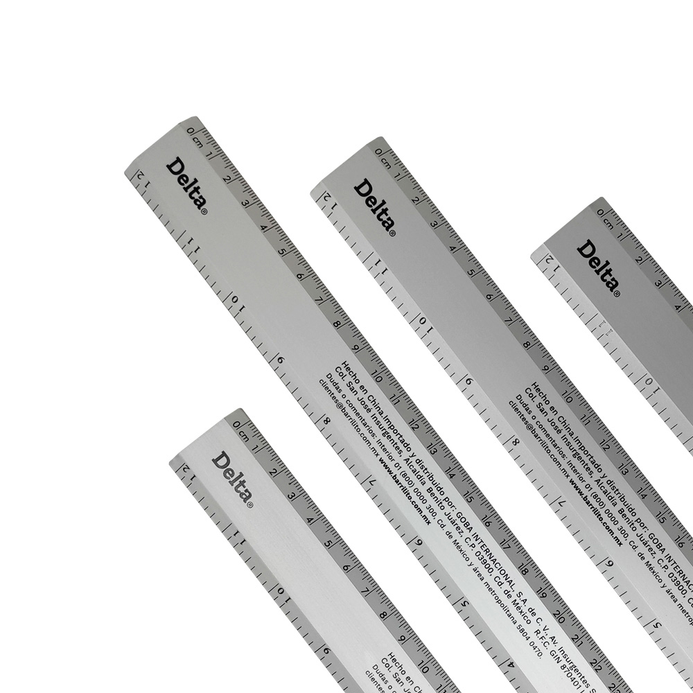 REGLA DE METAL BARRILITO DELTA DR30 30 CENTIMETROS - Image 3
