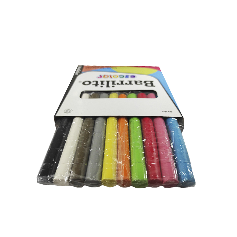PLASTILINA ESCOLAR BARRILITO MX180 CON 10 BARRAS - Image 3