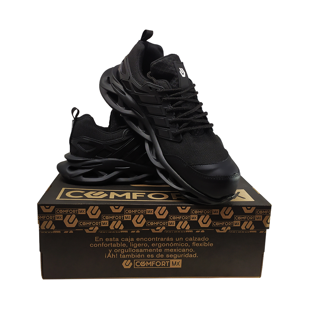 ZAPATO DE SEGURIDAD COMFORT MX TJ204 NEGRO TALLA 22 - Image 3