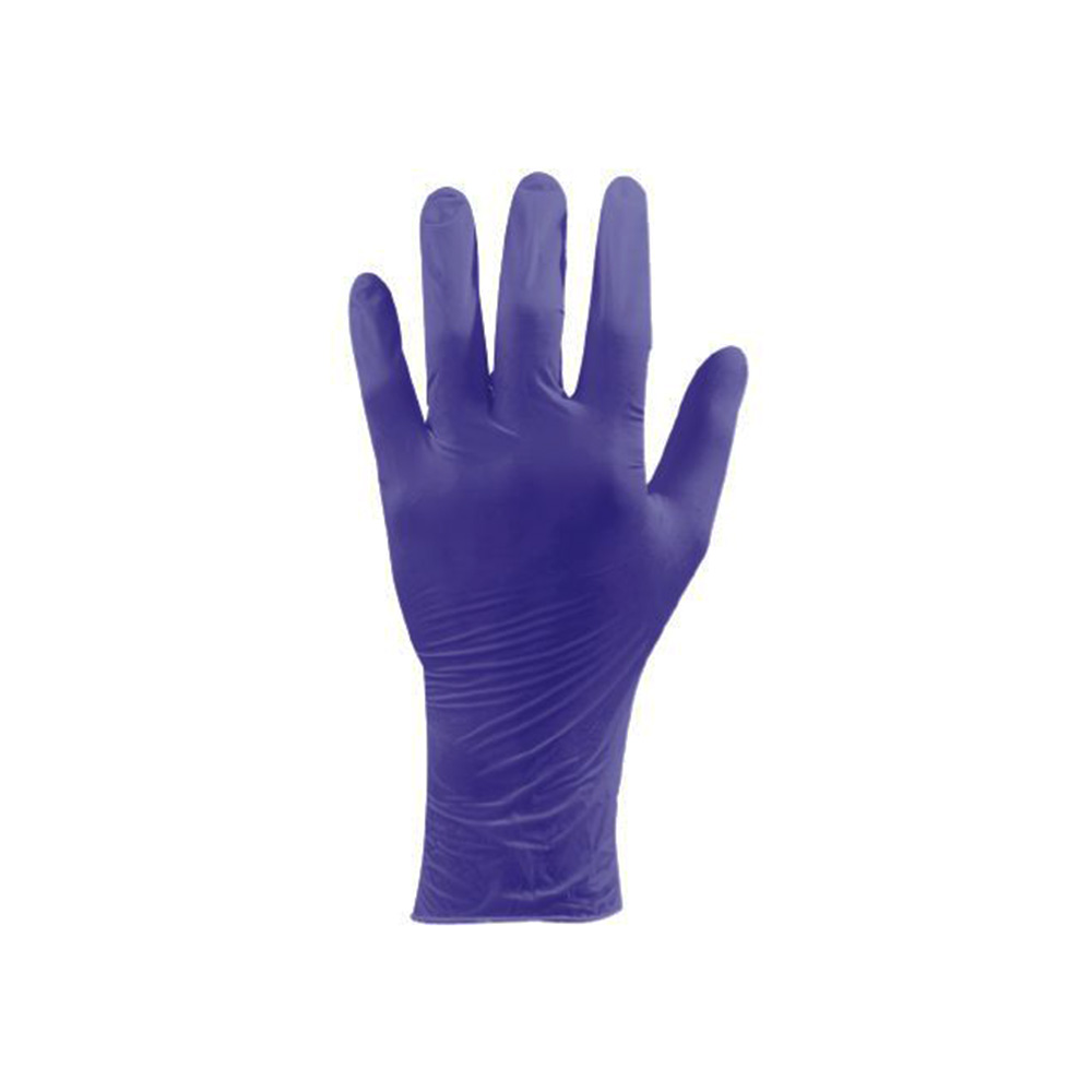 GUANTE DE NITRILO DESECHABLE ALYGER GDN-8055-M INDIGO MEDIANO