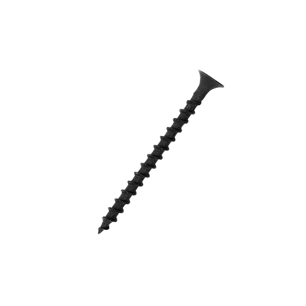 PIJA PARA TABLAROCA CABEZA PLANA PHILLIPS #8-8X2'' ACERO C1018 ACABADO NEGRO FOSFATADO