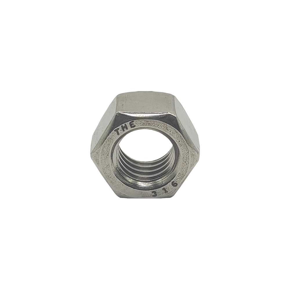 TUERCA HEXAGONAL 1/2''-13 ACERO INOXIDABLE 316