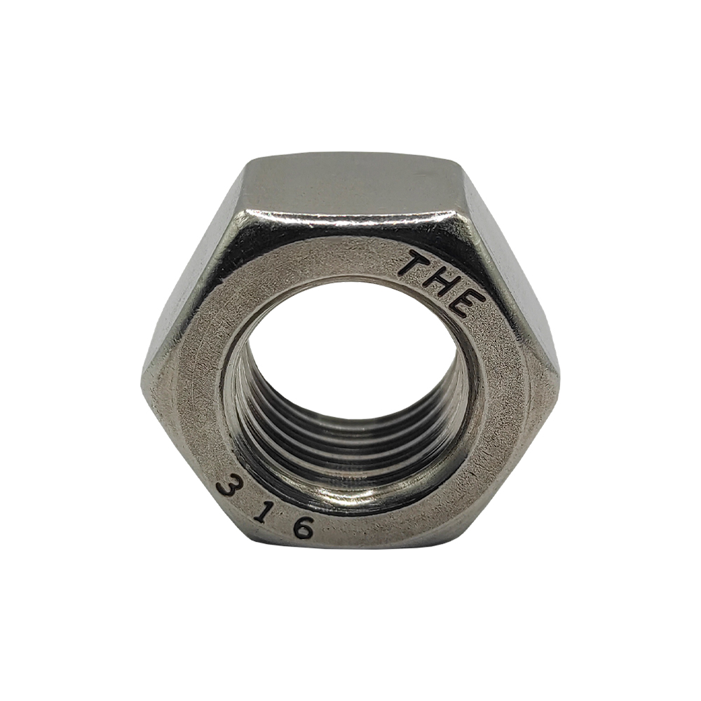 TUERCA HEXAGONAL 3/4''-10 ACERO INOXIDABLE 316