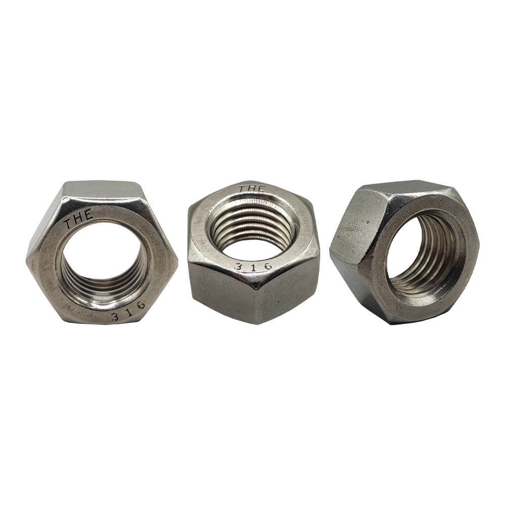 TUERCA HEXAGONAL 1''-8 ACERO INOXIDABLE 316 - Image 3