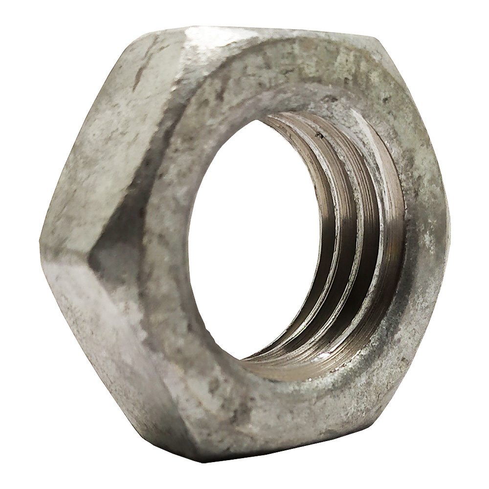 CONTRATUERCA HEXAGONAL 1''-8 CUERDA IZQUIERDA GRADO A563 GALVANIZADO INMERSION EN CALIENTE