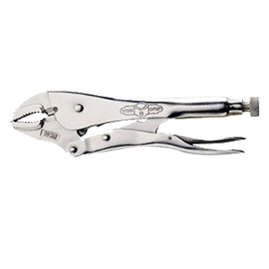 PINZA DE PRESION DE QUIJADA CURVA CON CORTACABLE DE IRWIN 4"4WR-3