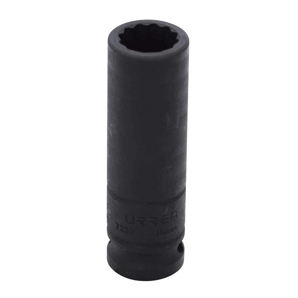 DADO DE IMPACTO URREA 7320 LARGO EN PULGADAS CUADRO DE 1/2'', 12 PUNTAS, 5/8''