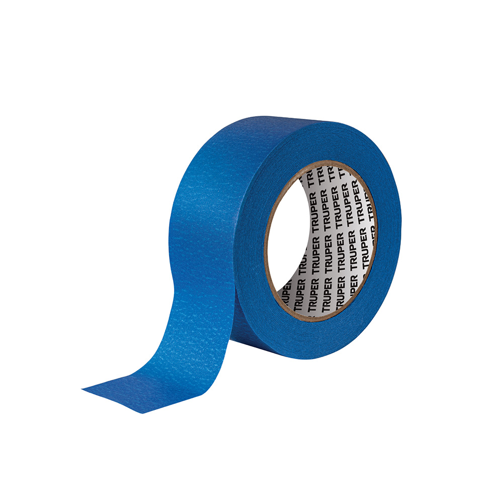 CINTA MASKING TAPE AZUL PARA PINTOR TRUPER MSK-2A 48 MM X 50 M
