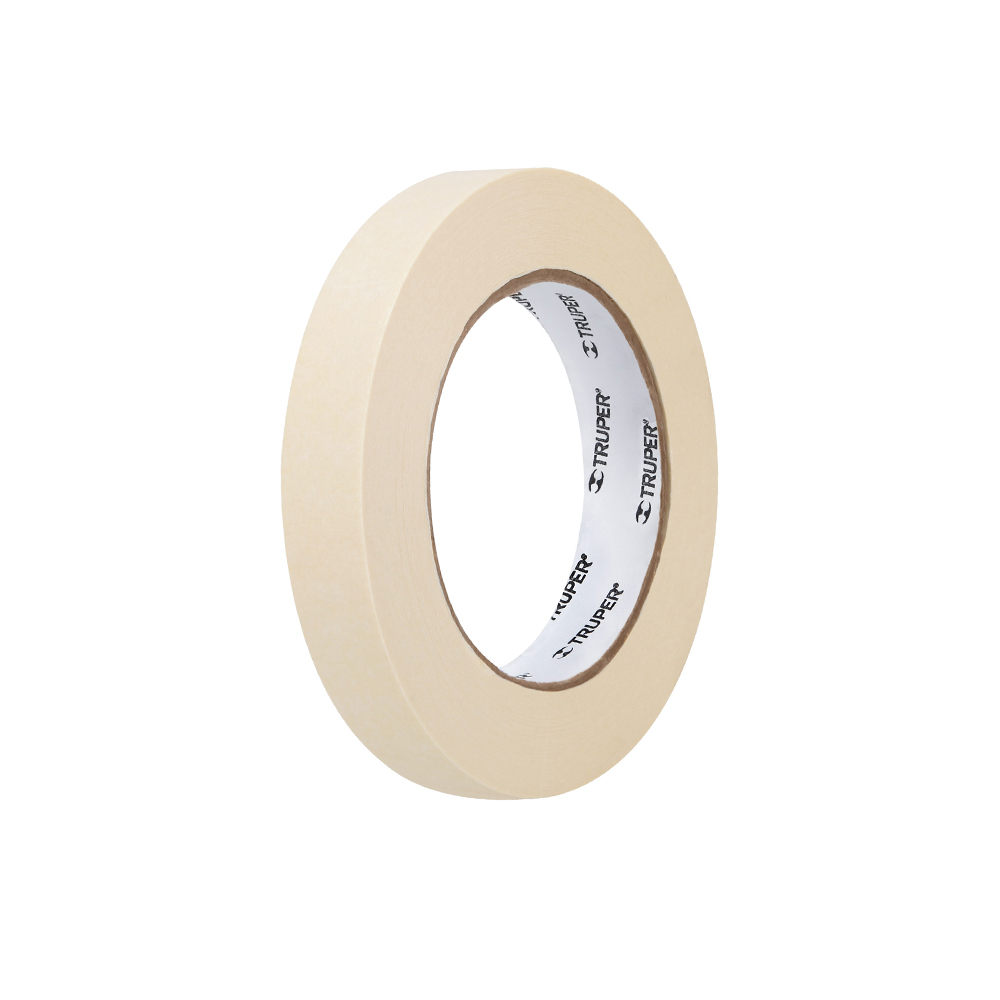 CINTA ADHESIVA MASKING TAPE TRUPER MSK-1/2 12 MILIMETROS X 50 METROS