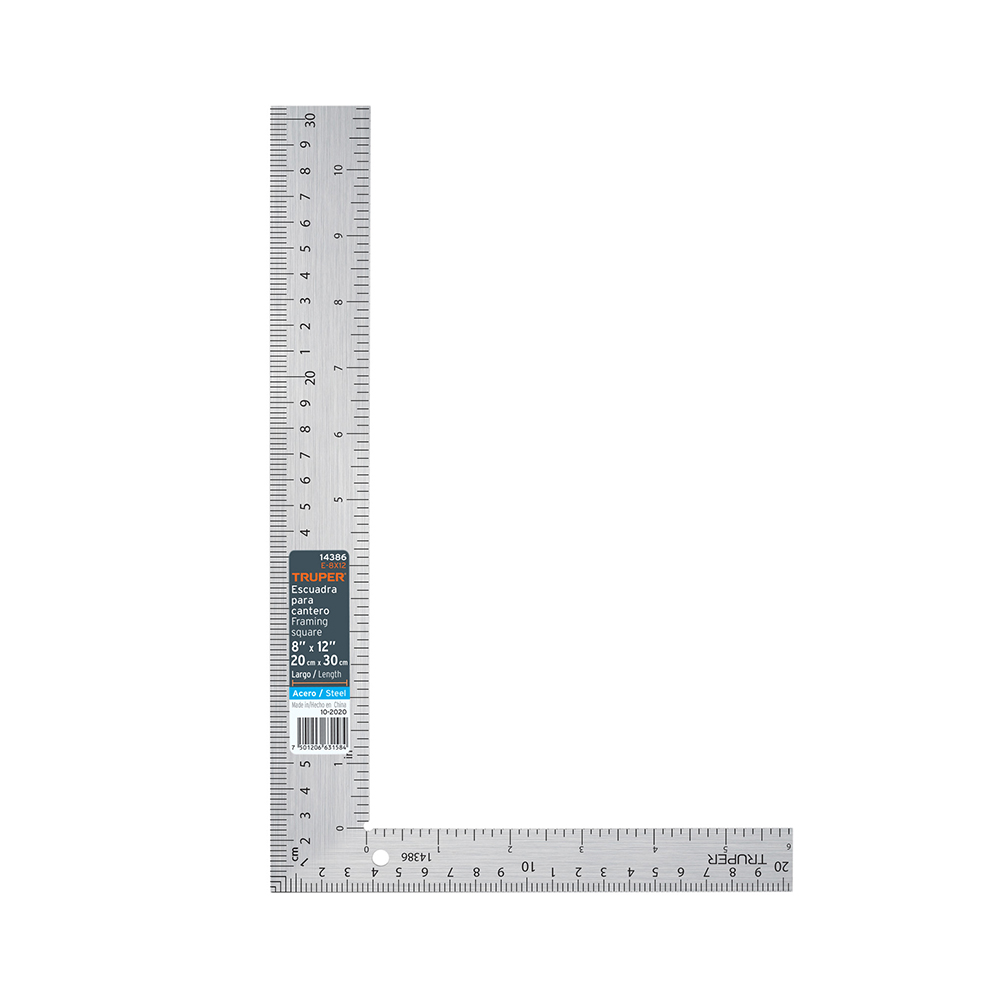 ESCUADRA PARA CANTERO TRUPER E-8X12