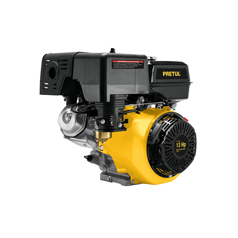 MOTOR A GASOLINA TRUPER PRETUL MOG-130P DE 13 HP CON 389 CENTIMETROS CUBICOS