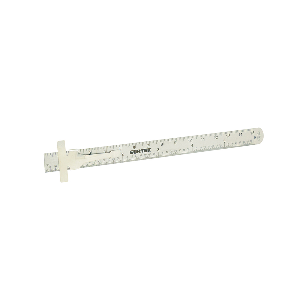 REGLA DE BOLSILLO SURTEK 122210 DE 6''
