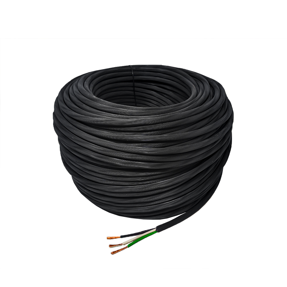 CABLE ELECTRICO CCA USO RUDO KONECT 3X#16 50 METROS NEGRO