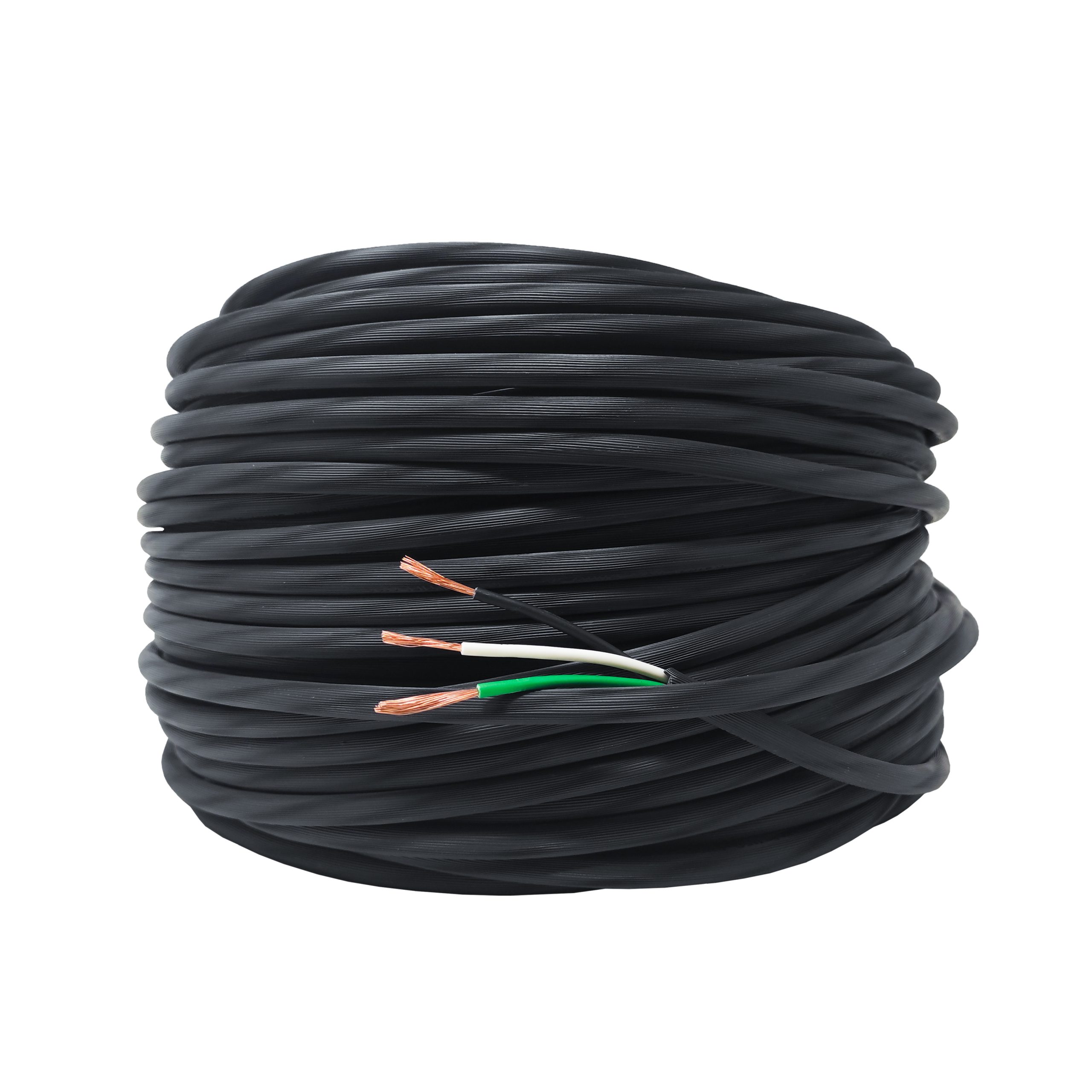 CABLE ELECTRICO CCA USO RUDO KONECT 3X#16 50 METROS NEGRO - Image 2