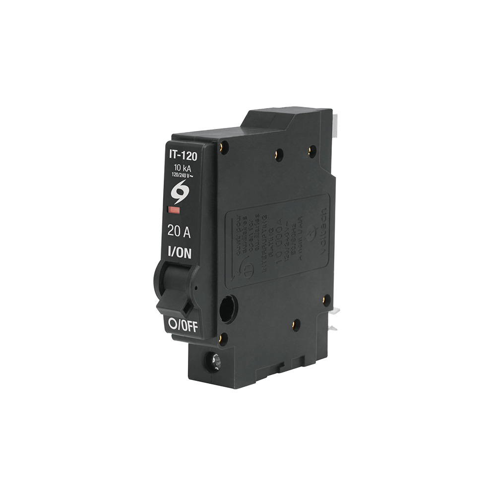 INTERRUPTOR TERMOMAGNETICO VOLTECK IT-120 1 POLO 20 A - Image 2