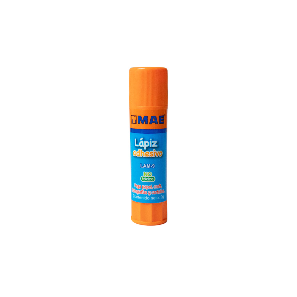 LAPIZ ADHESIVO MAE LAM-924 EN BARRA DE 9 GRAMOS
