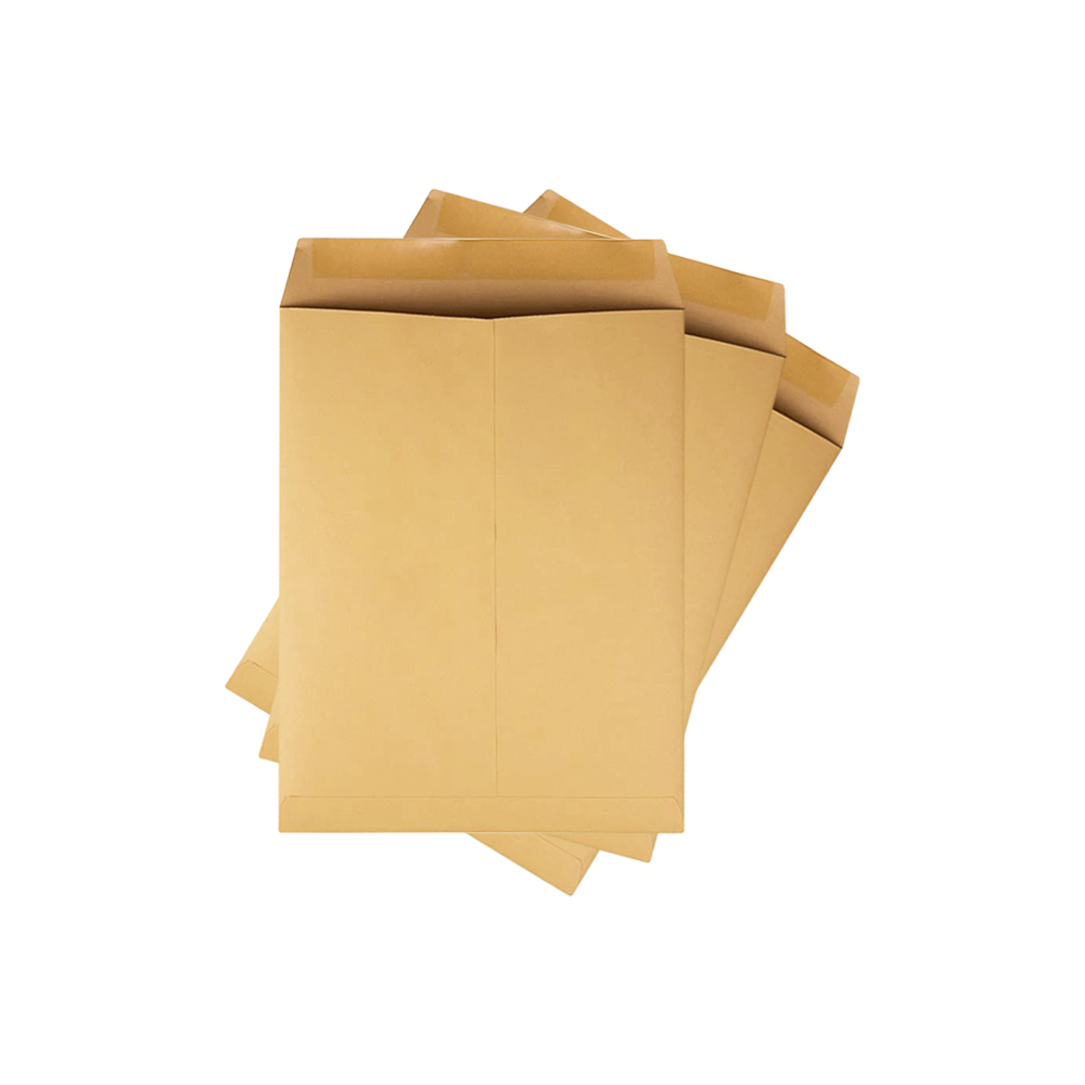 SOBRE DE PAPEL DIEM GOLDEN KRAFT TAMAÑO CARTA 115 GRAMOS SOLAPA ENGOMADA PAQUETE CON 50 PIEZAS - Image 3