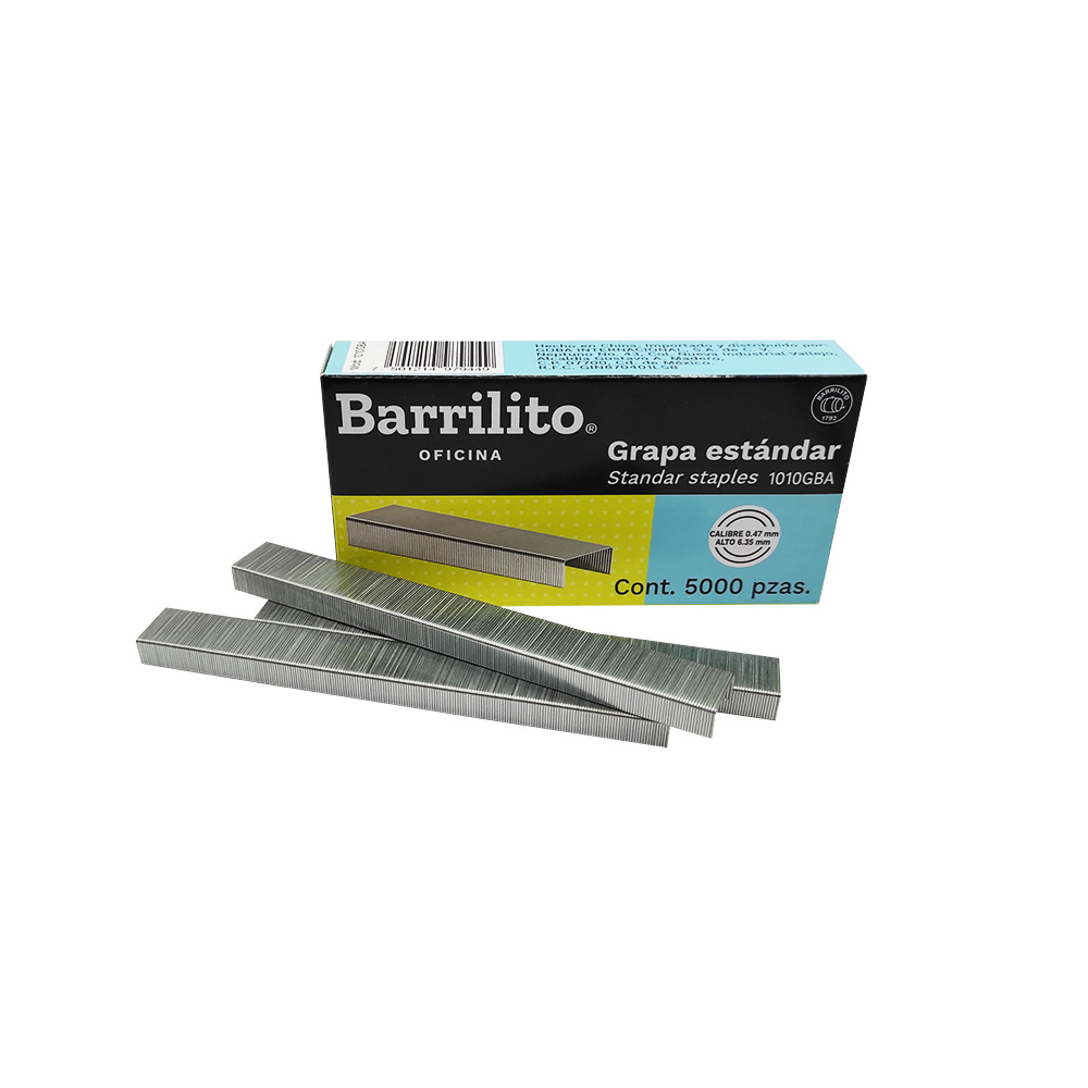 GRAPA ESTANDAR BARRILITO 1010GBA CAJA CON 5000 PIEZAS - Image 3
