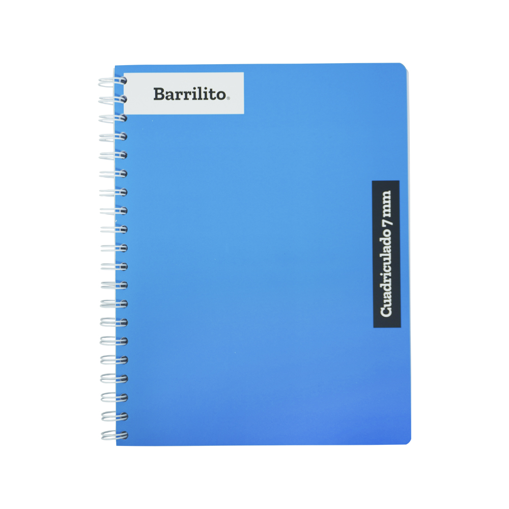 CUADERNO PROFESIONAL BARRILITO PEC7I CUADRO GRANDE CON ESPIRAL