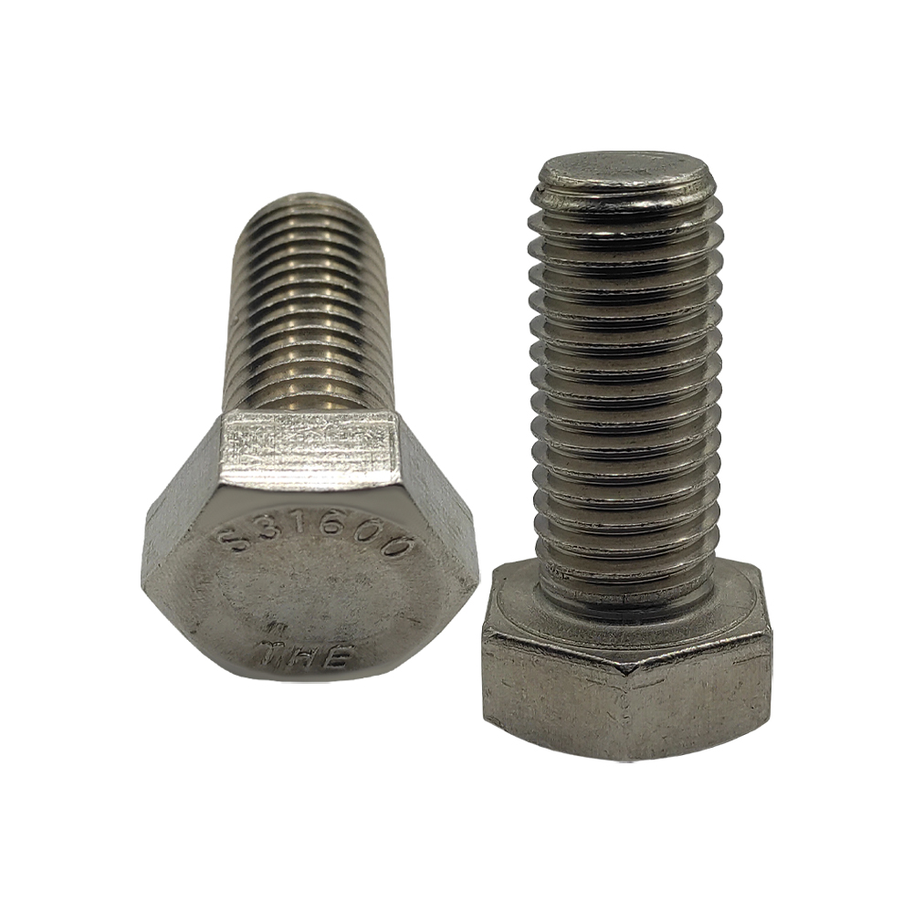 TORNILLO HEXAGONAL 3/4''-10X1.3/4'' ACERO INOXIDABLE 316 - Image 2