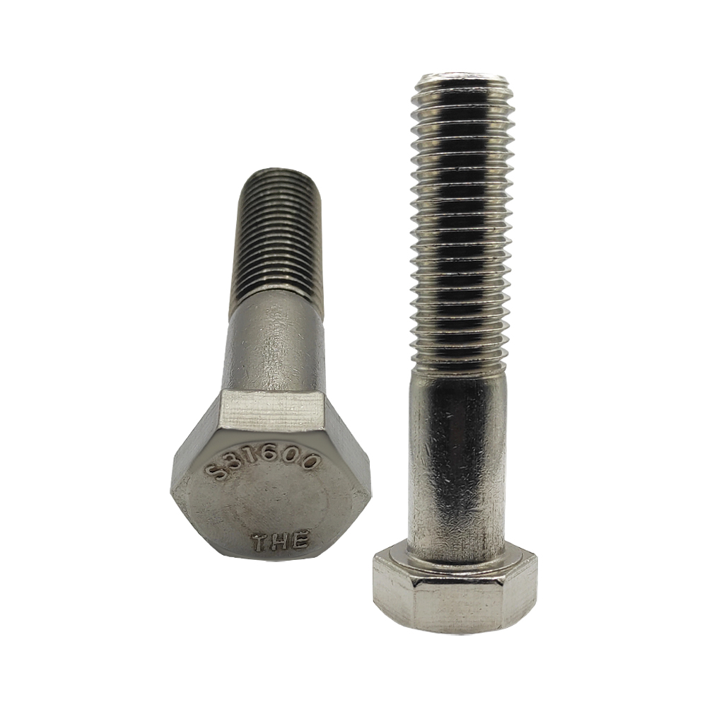 TORNILLO HEXAGONAL 3/4''-10X3.1/2'' ACERO INOXIDABLE 316 - Image 2
