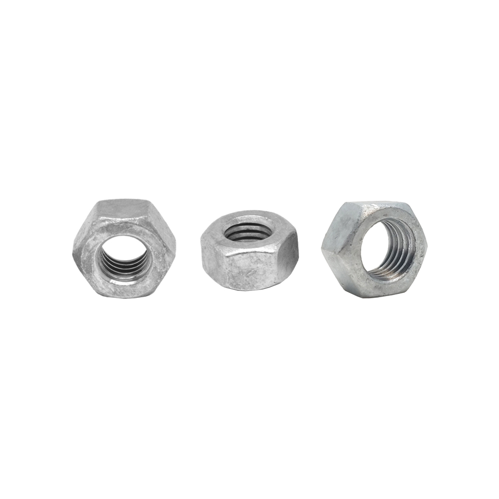TUERCA HEXAGONAL 3/8''-16 GRADO A563 GALVANIZADO INMERSION EN CALIENTE - Image 3