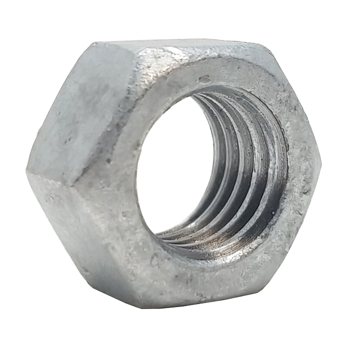 TUERCA HEXAGONAL 5/16''-18 GRADO A563 GALVANIZADO INMERSION EN CALIENTE