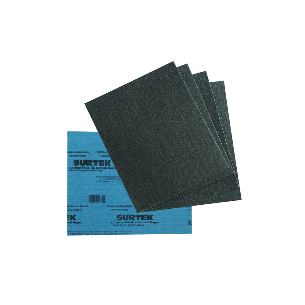 LIJA ESMERIL SURTEK LEN36 NEGRA GRANO 36
