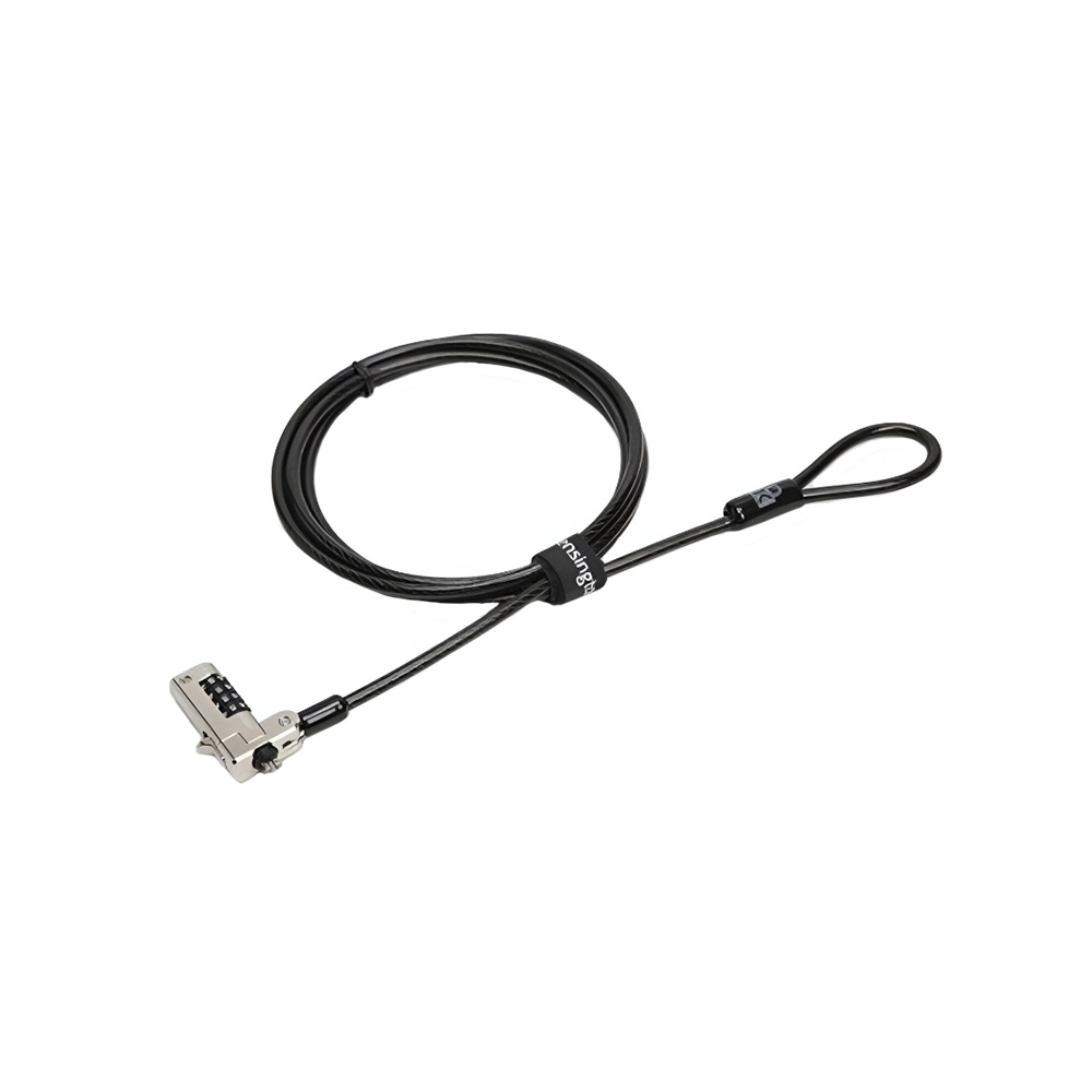 CANDADO DE COMBINACION KENSINGTON K68009WW PLATEADO PARA LAPTOP