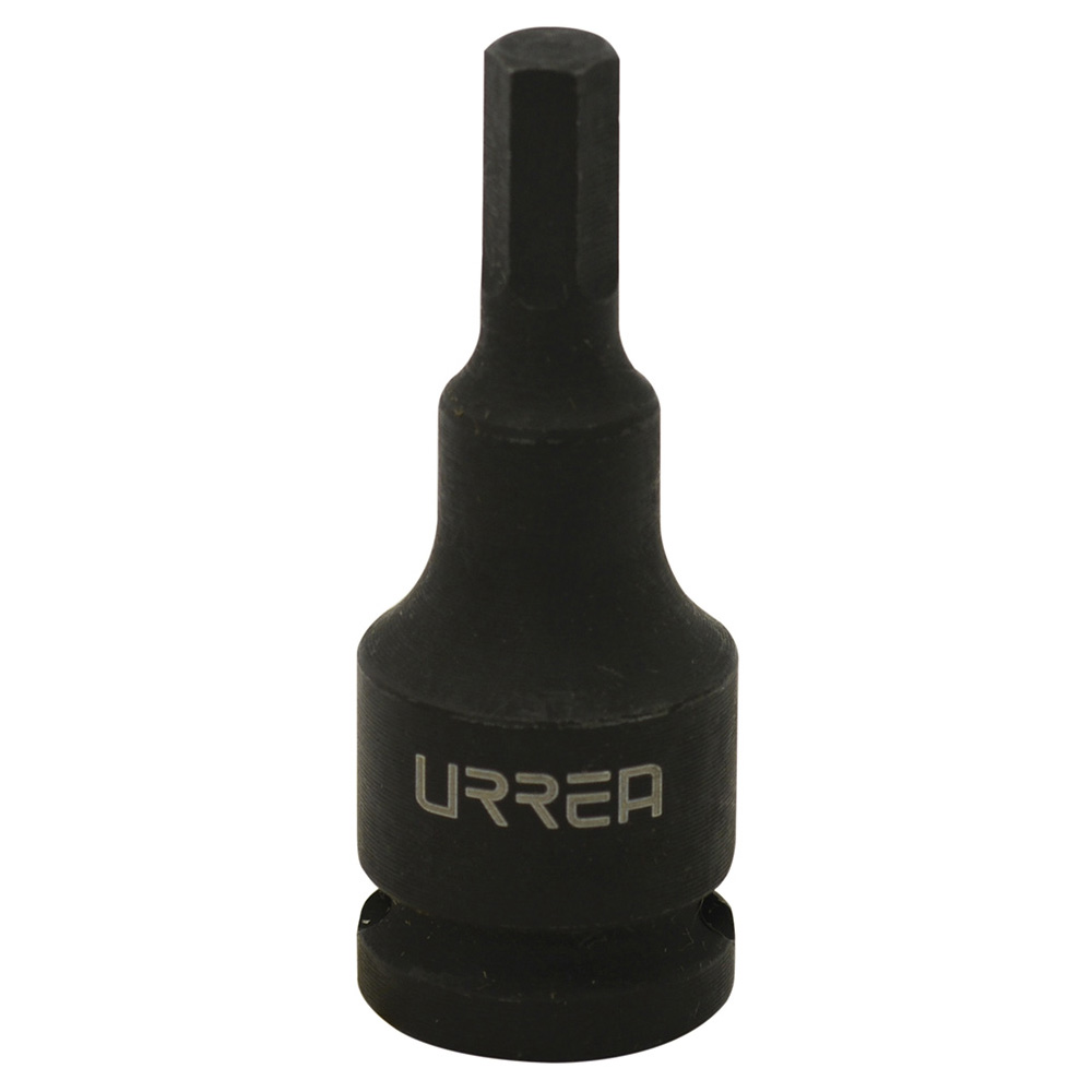 DADO DE IMPACTO URREA 7290-6M CON PUNTA HEXAGONAL MÉTRICO CUADRO DE 3/8'',6 MM