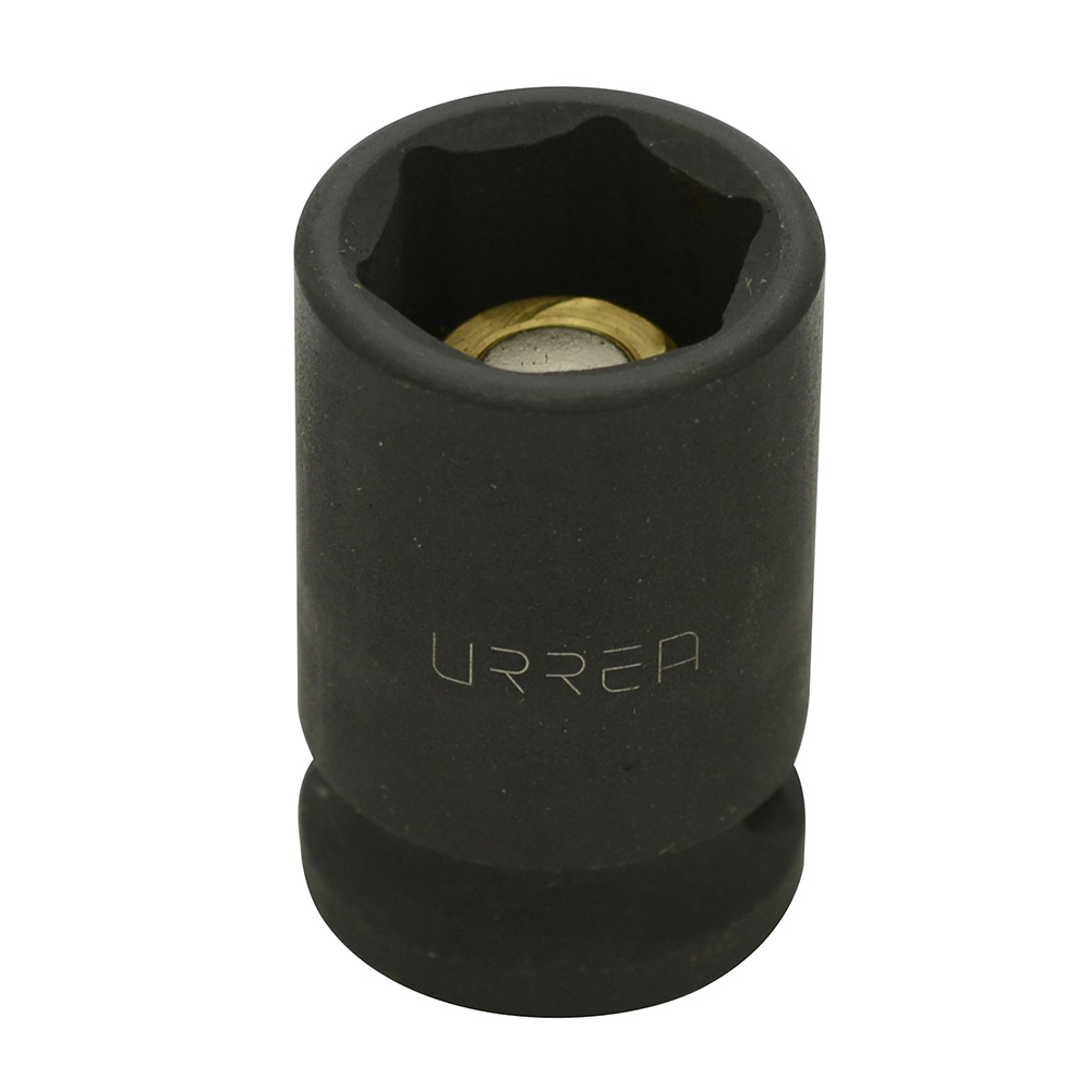 DADO DE IMPACTO URREA 7216HM CON IMÁN EN PULGADAS CUADRO DE 3/8'', 6 PUNTA S, 1/2''