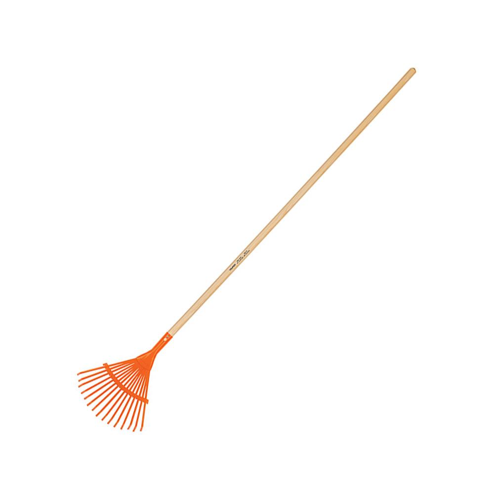 ESCOBA METALICA CURVA CON 15 DIENTES TRUPER EM-15