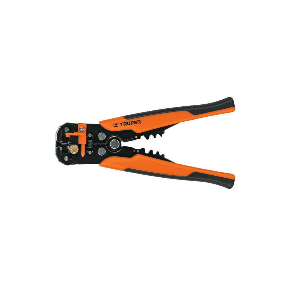 PINZA PELA CABLE AUTOMATICA TRUPER PEC-AUT DE 8 PULGADAS 22 A 10 AWG