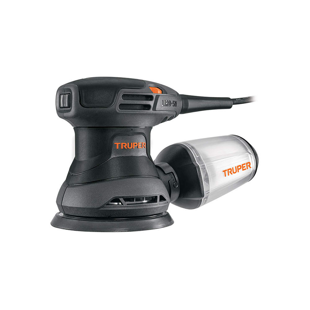 LIJADORA ROTO ORBITAL TRUPER LIRO-5N2 DE 5 PULGADAS 260 WATTS