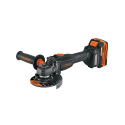 ESMERILADORA PROFESIONAL TRUPER N20-ESM-2 DE 4-1/2 PULGADAS CON ACCESORIOS CON 20 VOLTS