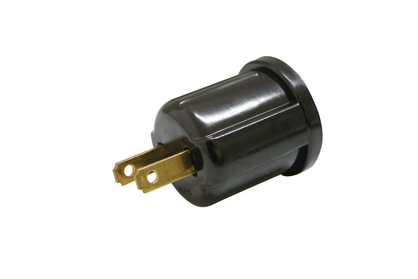 PORTALAMPARA SURTEK 136669 CON CLAVIJA NEGRO 127 VOLTS