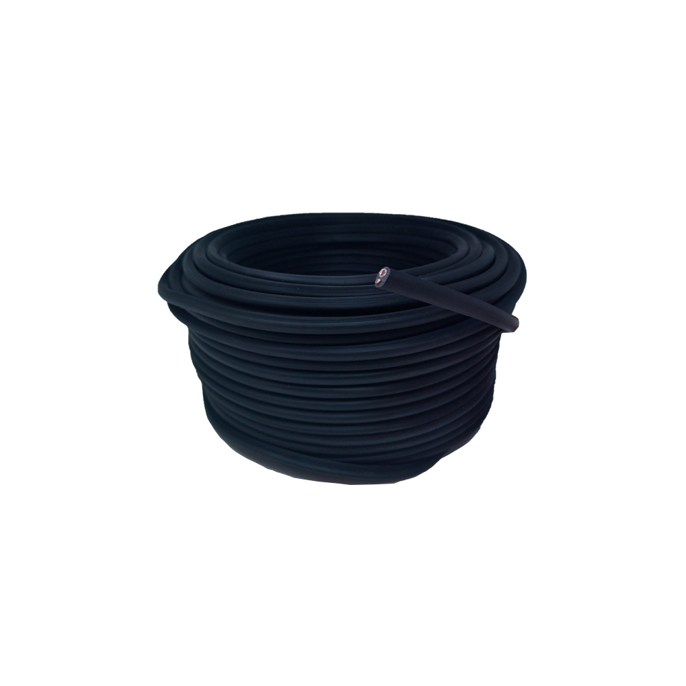 CABLE ELECTRICO CCA USO RUDO KONECT 2X#18 50 METROS NEGRO - Image 2