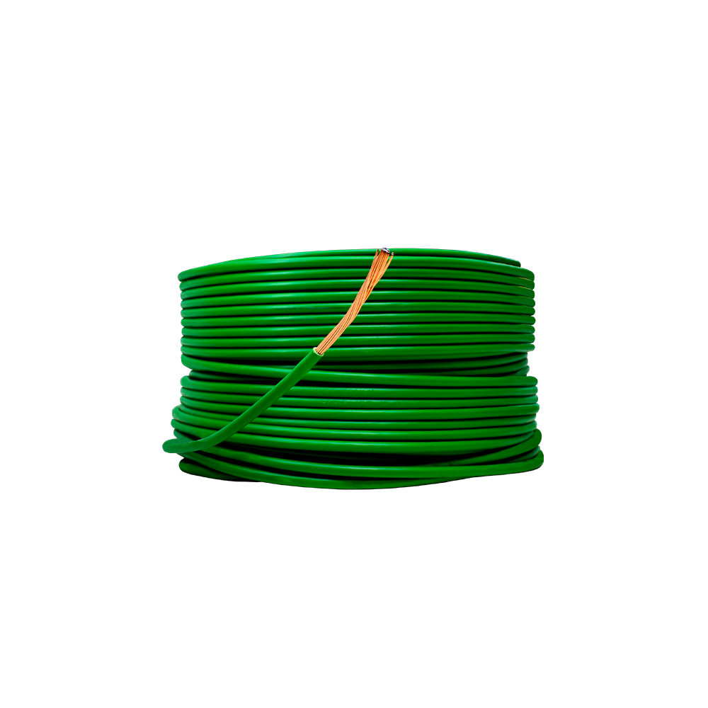 CABLE ELECTRICO CCA UNIPOLAR KONECT #14X50 METROS VERDE