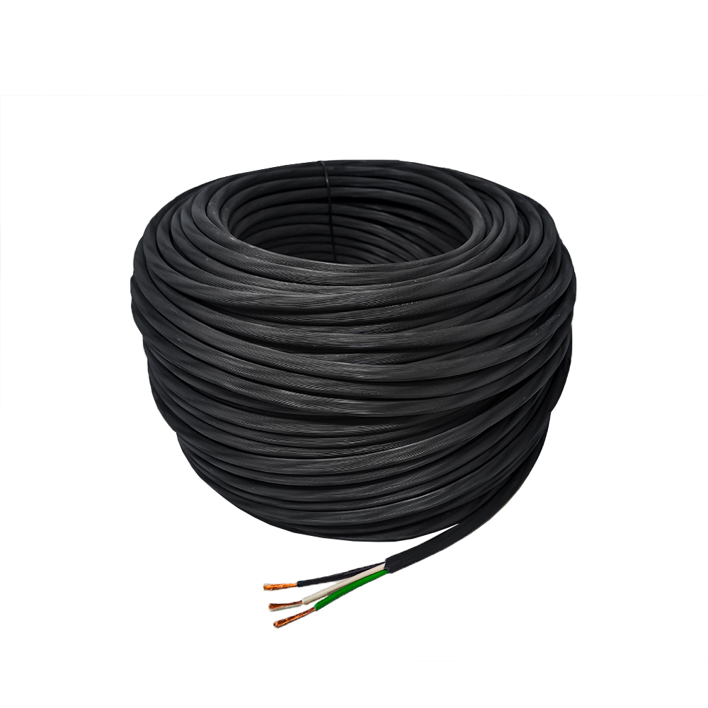 CABLE ELECTRICO CCA USO RUDO KONECT 3X#10 50 METROS NEGRO