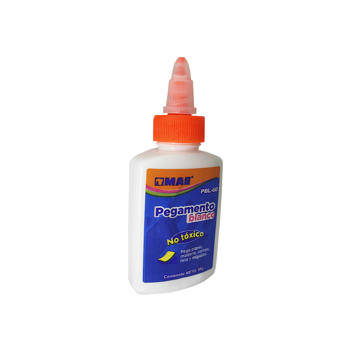ADHESIVO LIQUIDO ESCOLAR MAE PBL-60 BLANCO 60 GRAMOS - Image 2