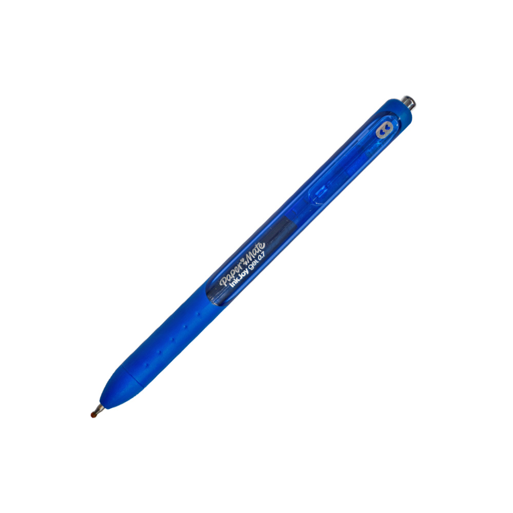 BOLIGRAFO RETRACTIL PAPER MATE KILOMETRICO INKJOY 195172-1A RETRACTIL AZUL PUNTA FINA 0.7 MILIMETROS