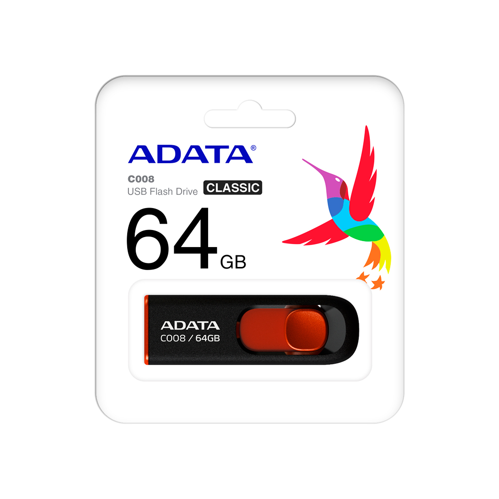 MEMORIA USB ADATA CLASSIC C008 64 GIGABYTES
