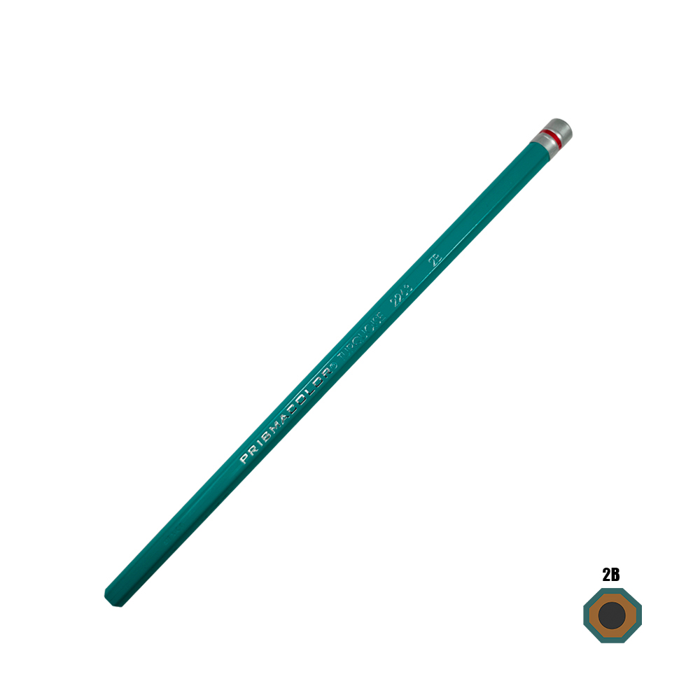 LAPIZ PARA DIBUJO PRISMACOLOR 1789562 TURQUOISE GRADO 2B - Image 3