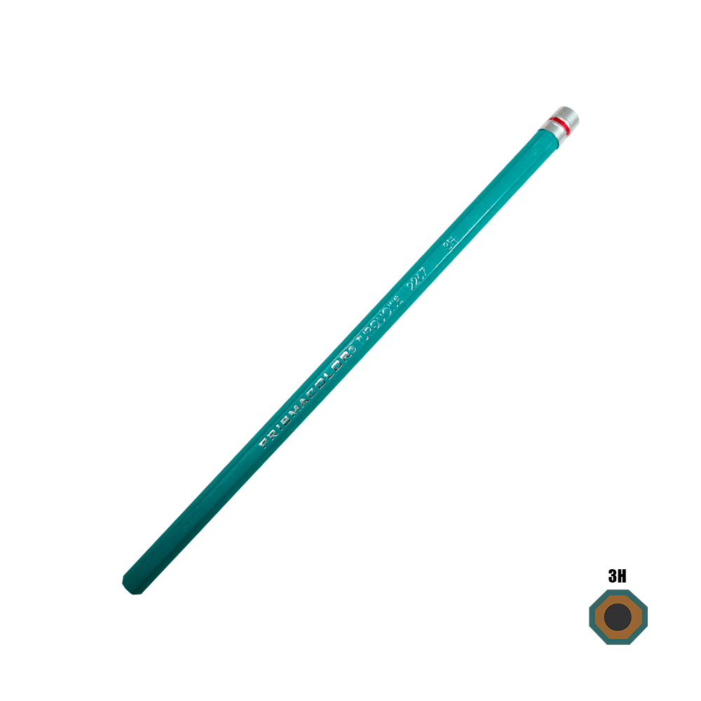 LAPIZ PARA DIBUJO PRISMACOLOR TURQUOISE GRADO 3H - Image 3